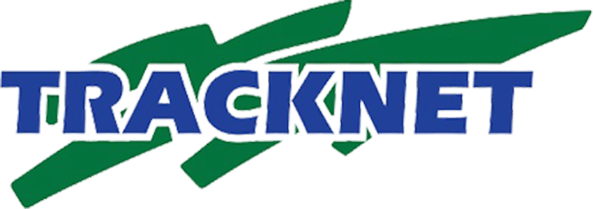 Tracknet blue and green logo